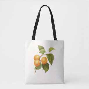 Oranje Abrikozen Waterverf Tekening Tote Bag