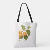  Oranje Abrikozen Waterverf Tekening Tote Bag (Achterkant)
