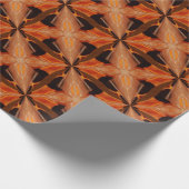 Oranje Abstract Cadeaupapier (Hoek)