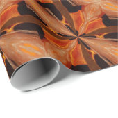 Oranje Abstract Cadeaupapier (Rol Hoek)