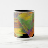 Oranje Abstract ontwerp-monogram Mok (Midden)