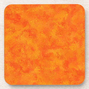 Oranje Abstract patroon Bier Onderzetter