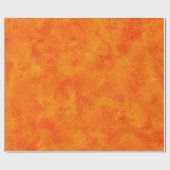 Oranje Abstract patroon Cadeaupapier (Vlak)