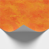 Oranje Abstract patroon Cadeaupapier (Hoek)