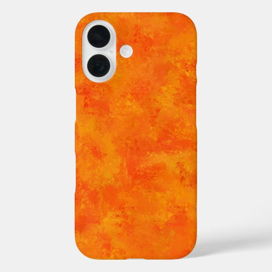Oranje Abstract patroon Case-Mate iPhone Case (Achterkant)