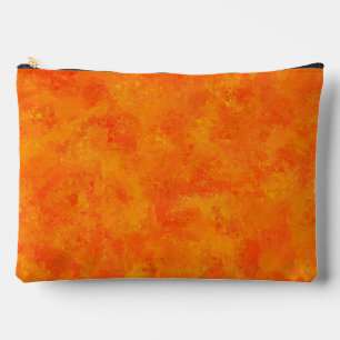 Oranje Abstract Patroon Groot Etui
