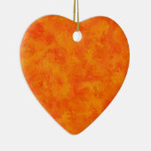 Oranje Abstract patroon Keramisch Ornament (Rechts)