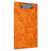 Oranje Abstract patroon Klembord (Rechts)