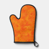 Oranje Abstract patroon Ovenwant (Voorkant)
