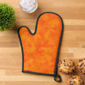 Oranje Abstract patroon Ovenwant (Top down)