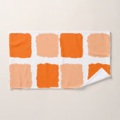 Oranje Abstracte badkamer handdoek sets (Handdoek)