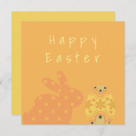  Oranje Abstracte Eieren Eigen tekst