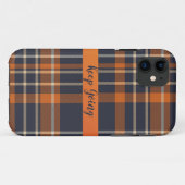 Oranje abstracte iPhone cases (Achterkant (horizontaal))