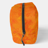 Oranje Abstracte patroonzak Toilettasje (Rechts)