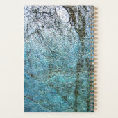 Oranje abstracte planner,Dubbele abstracte omslag Planner (Achterkant)