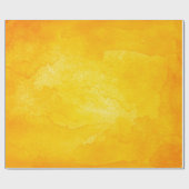 Oranje abstracte waterverf macro textuur backgroun cadeaupapier (Vlak)