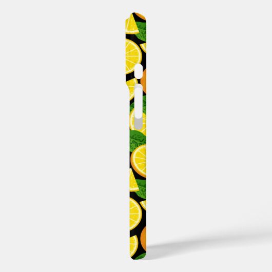 Oranje achtergrond Case-Mate iPhone case (Achterkant / Links)