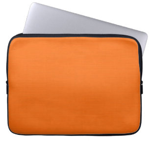 Oranje achtergrond laptop sleeve