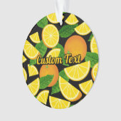 Oranje achtergrond ornament (voorkant)