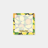 Oranje achtergrond post-it® notes (Voorkant)