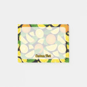 Oranje achtergrond post-it® notes (Voorkant)