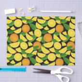 Oranje achtergrond tissuepapier (Craft)