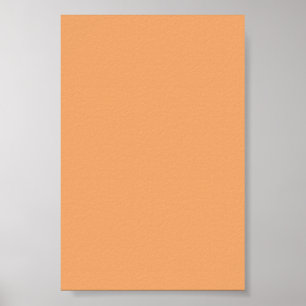 Oranje achtergrond van pasta op een Poster