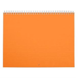 Oranje achtergronden voor een rooster kalender