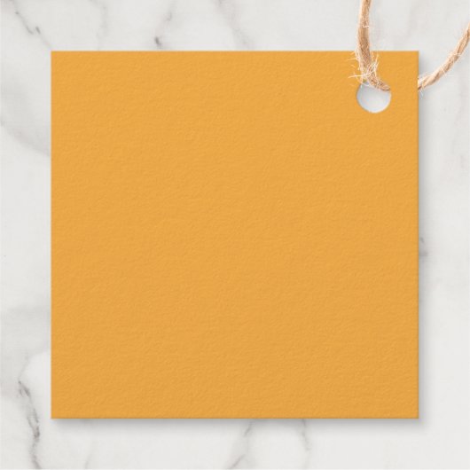 Oranje achtergrondstructuur gedempt voor web en af bedankjes labels (Achterkant)