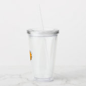 Oranje - Acryl Bekertje Drinkbeker (Links)