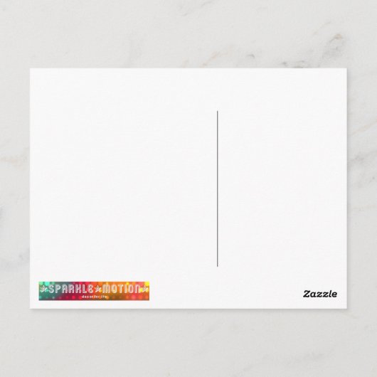 Oranje Afrikaanse muddolineproefafdrukken Briefkaart (Achterkant)