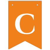 Oranje | Afstudeerder-inktvlaggen met vuurwerk Vlaggetjes (Tweede vlag)