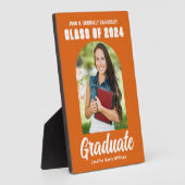 Oranje Afstuderen Arch Modern Afstuderen Foto Fotoplaat (Zijkant)