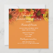 oranje afstuderen kaart (Voorkant)