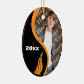 Oranje Afstuderen Keramisch Ornament (Rechts)