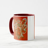 Oranje Angel Mok (Voorkant links)