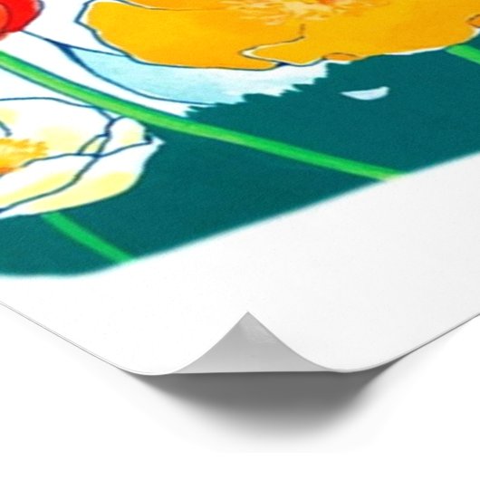 Oranje Anime Naho Kakeru Love Poster (Hoek)