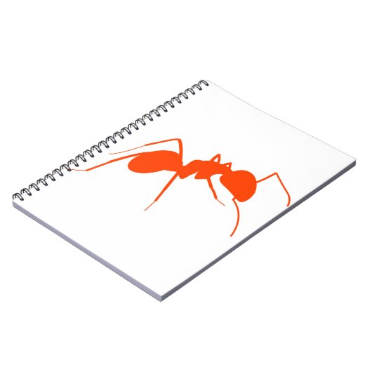 Oranje Ant Notitieboek (Linkerzijde)