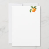 Oranje Aperol Spritz A Squeeze Oudere 30ste Verjaa Kaart (Achterkant)