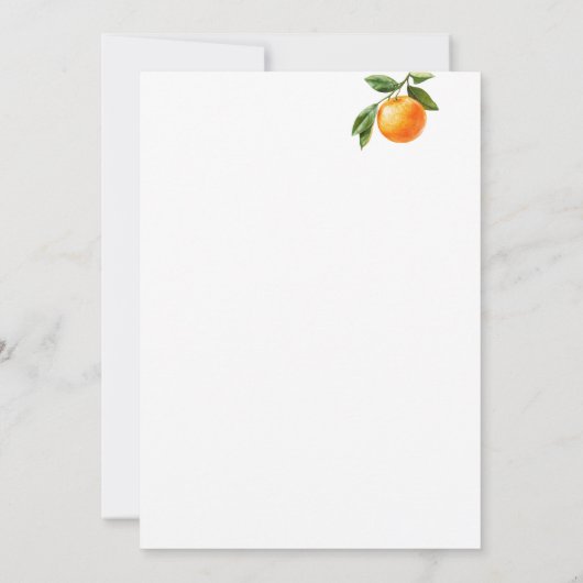 Oranje Aperol Spritz A Squeeze Oudere 30ste Verjaa Kaart (Achterkant)