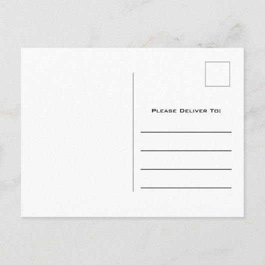 Oranje Art Deco Birthday Party nodigt Briefkaart u (Achterkant)