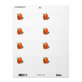 Oranje Art Label (Full Sheet)