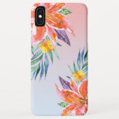 Oranje asolielampen, bouquet Case-Mate iPhone case (Achterkant)