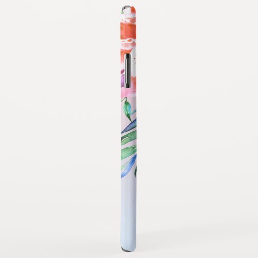 Oranje asolielampen, bouquet Case-Mate iPhone case (Achterkant/rechts)