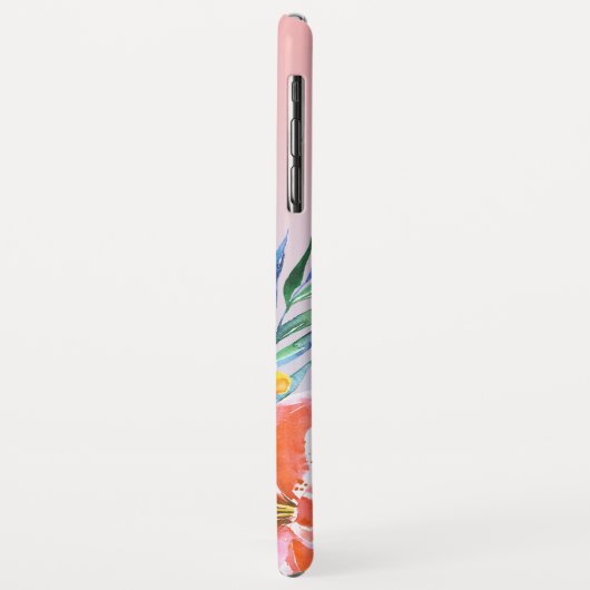 Oranje asolielampen, bouquet Case-Mate iPhone case (Achterkant/links)