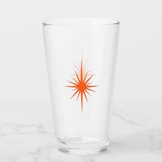 Oranje atoomstartcentrum Mideeuw Glas (Voorkant)