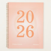 Oranje Aura Big Jaar Planner (Voorkant)