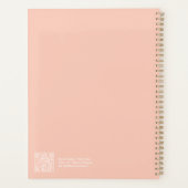 Oranje Aura Big Jaar Planner (Achterkant)