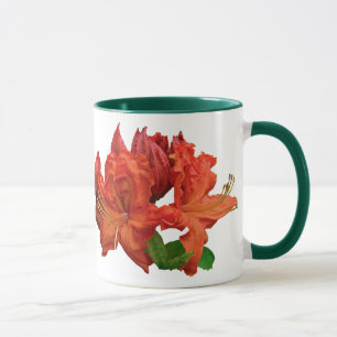 Oranje Azalea Blossom Mok
