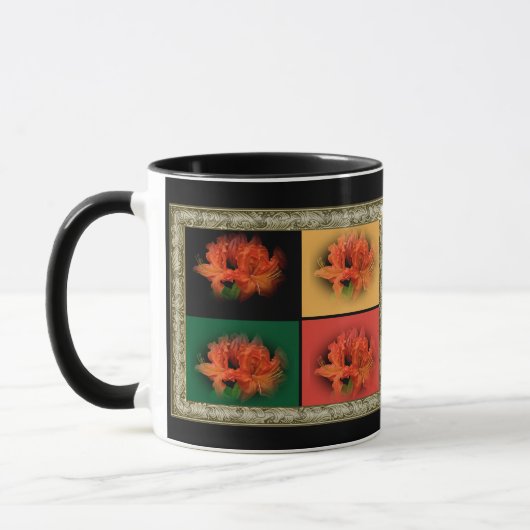 Oranje Azaleas Mok (Links)